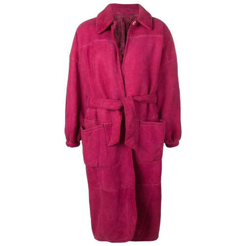1980s Gianfranco FerrÃ© Sheepskin Coat