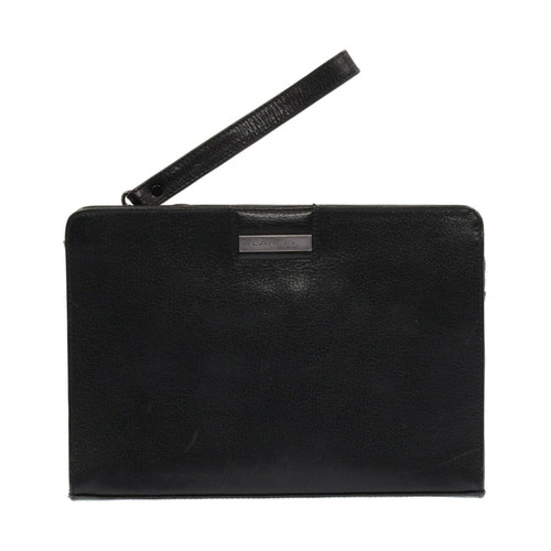 1990s Lancel Black Leather Purse