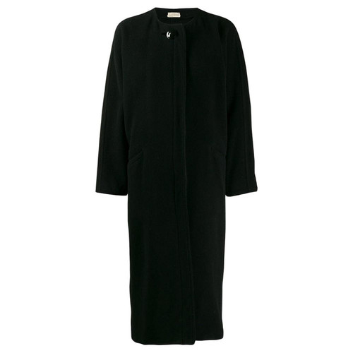 1980s Versace Single-Breasted Coat