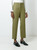 1990s Olive Green Crop Trousers