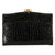 1960s A.N.G.E.L.O. Vintage Cult Black Croodile Coin Purse