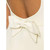 1990s Moschino Cream Short Bow Dress