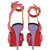 2000s Christian Louboutin Color Block Sandals