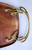 WMF Art Nouveau Hand Hammered Copper Tray with Brass Handles