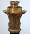 Antique Victorian Patinated Bronze Corinthian Column Oil Lamp Base circa 1850