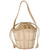 1970s Rene Caovilla Gold Bucket Bag