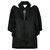 2000s Chanel Black Cut-Out Shirt