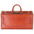 1970s Brown Leather Trunk