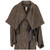 2000s Antonio Marras Brown Jacquard Vintage Coat