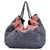 2000s Chanel Blue Stretch Spirit Cabas Bag