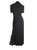 Badgley Mischka Black Evening Gown with Lace Insert