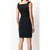 1990s Moschino Black Short Lace Dress