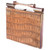 Galliano Croc Embossed Leather Clutch