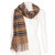 90s Timberland virgin wool scarf with Scottish print