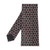 2000s HermÃ¨s Black Silk Ropes Print Tie