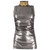 2000s Gianfranco FerrÃ© Metallic Silver Top