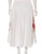 Comme des Garcons Trompe de L'Oeil Floral Print Ruffled Skirt