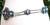 Piel Freres Art Nouveau Silver Plated and Turquoise Glass Chain Buckle Belt