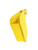 Renaud Pellegrino Yellow Satin Flap Bag with Beaded Handle