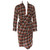 Junya Watanabe for Comme des Garcons Plaid Twisted Dress