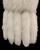Vintage Fox Fur Cape in Antique White circa 1950s