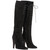 2000s Giambattista Valli Black Suede Boots