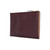 2000s Jil Sander Burgundy Leather Clutch