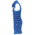 1990s Gianfranco FerrÃ¨ Blue Midi Knitted Dress