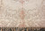 Antique French Woven Tapestry Floral Fringed Cotton Rug Throw in Pastel Shades