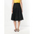 2000s Dries Van Noten Black Cotton Skirt