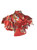 Christian Dior Boutique by Galliano red printed jacket with exaggerated sleeves