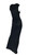 1990s Ann Demeulemeester form fitting gown with kick pleat