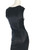 1990s Ann Demeulemeester form fitting gown with kick pleat