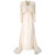 1990s MosÃ© Train Wedding Dress