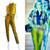 1992 Gianni Versace Denim Leopard Vest and Jeans