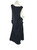 1990s Yohji Yamamoto black sleeveless gown with drawstring interior pouch