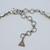 Ermani Bulatti Silver Tone and Crystal Cross Pendant and Omega Chain circa 1970s