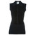2000s Moschino Black Blouse With Ruffles