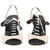 1990s Manolo Blahnik Bicolor Sling back Sandals