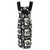 2000s Kenzo Floral Printed Black and White Cotton Dress