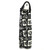 2000s Kenzo Floral Printed Black and White Cotton Dress