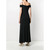 1990s Moschino Black Long Dress