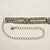 Silver Tone Adjustable Six Strand Mesh Chain Belt