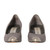 1980s Sergio Rossi Grey Low-heeled Pumps