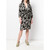 1970s Yves Saint Laurent Black Printed Skirt Suit