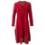 1970s Roberta di Camerino Red Suede Coat