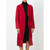1970s Roberta di Camerino Red Suede Coat