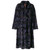 Fendi Purple Mink and Fox Fur Vintage Coat, 1990s