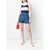 1990s Chanel White And Blue Top