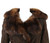 1970s G. Balzani Brown Bukara Persian Lamb Coat Hemmed with Sable Fur
